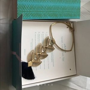 Stella & Dot Aida Tassel necklace